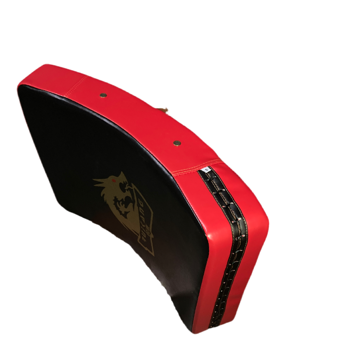 Escudo artes marciales Rojo - Negro