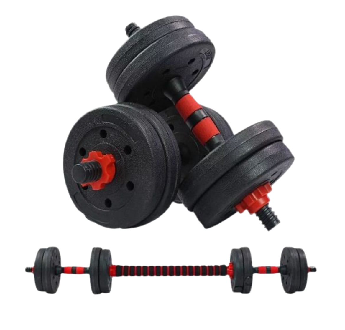 Set pesas engomadas 20kg