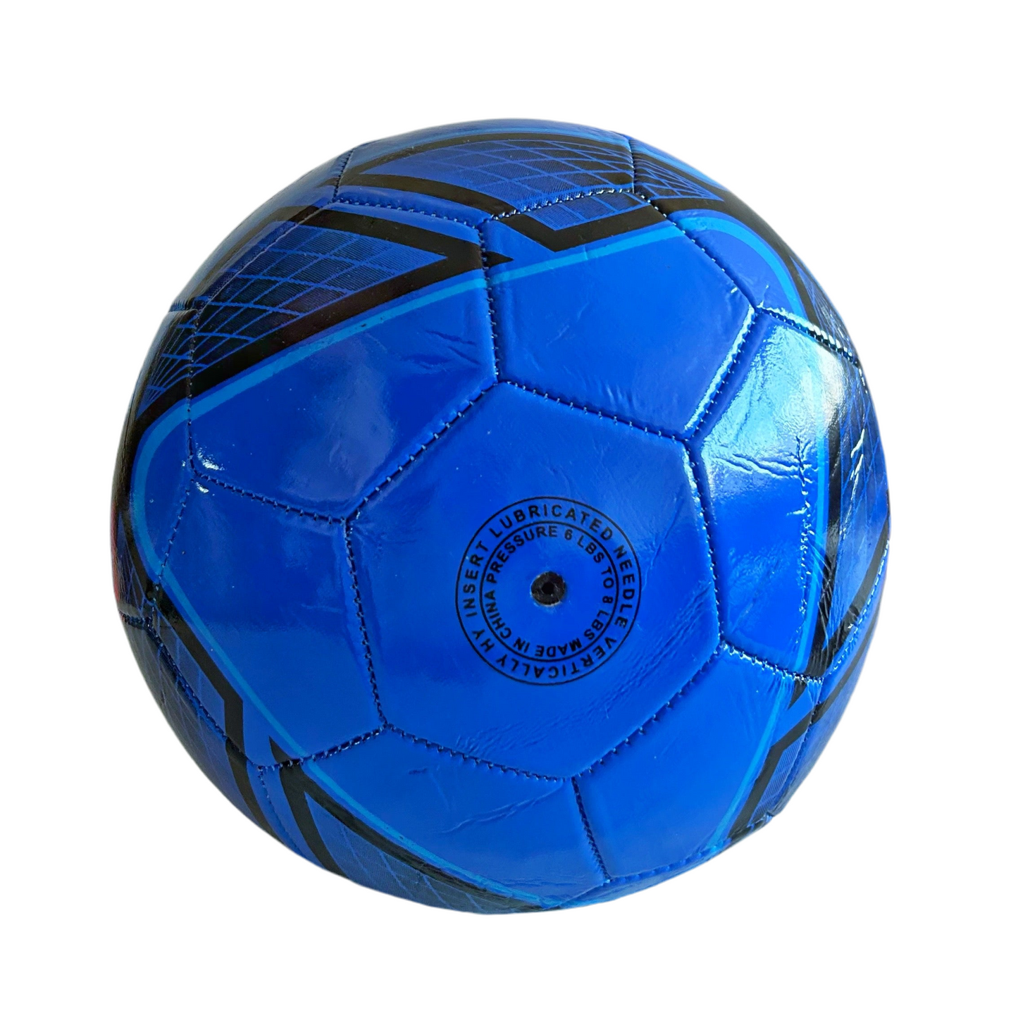 Balón fútbol N°5 Azul - Negro