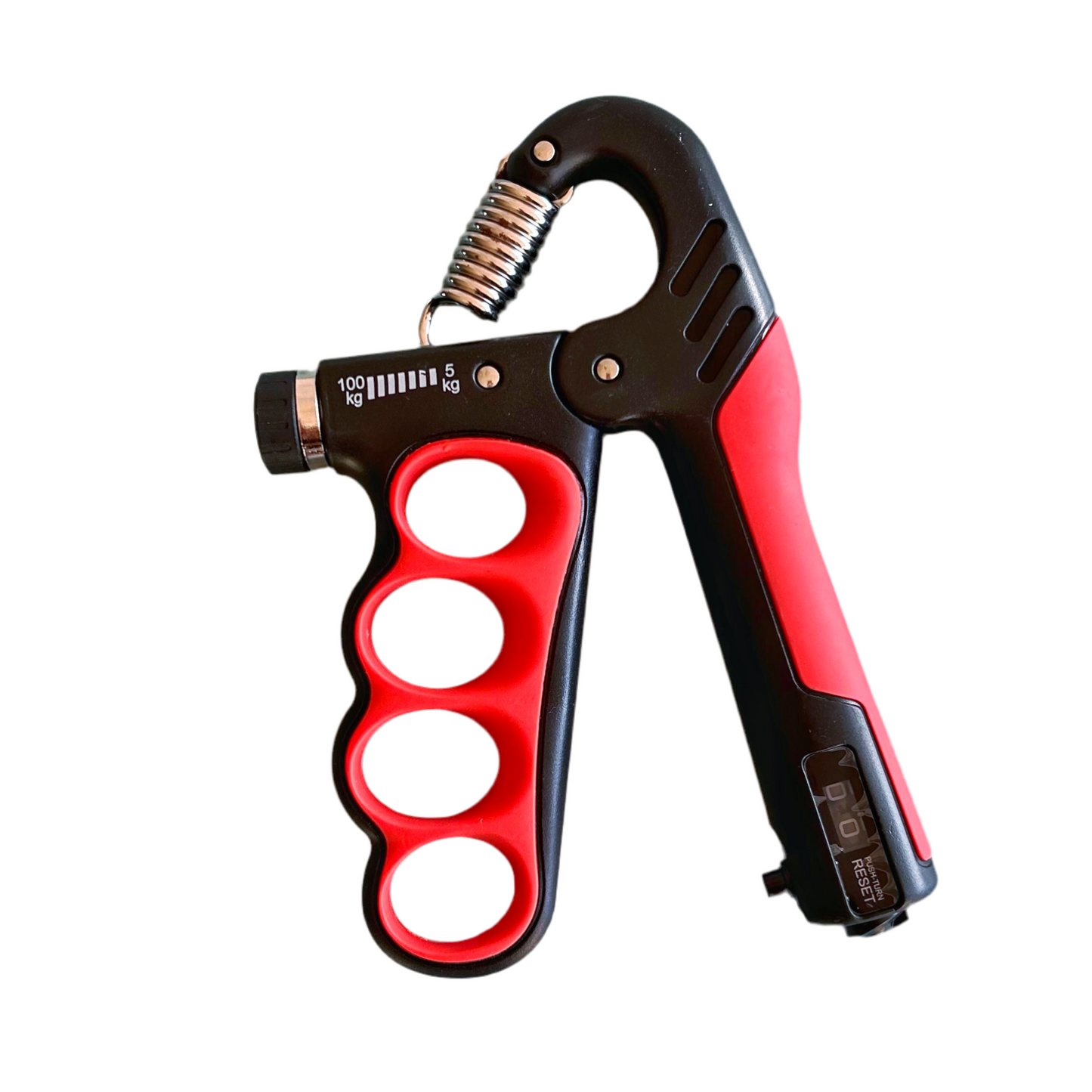 Hand Grip Con Manopla Ajustable 5-100kg Con Contador