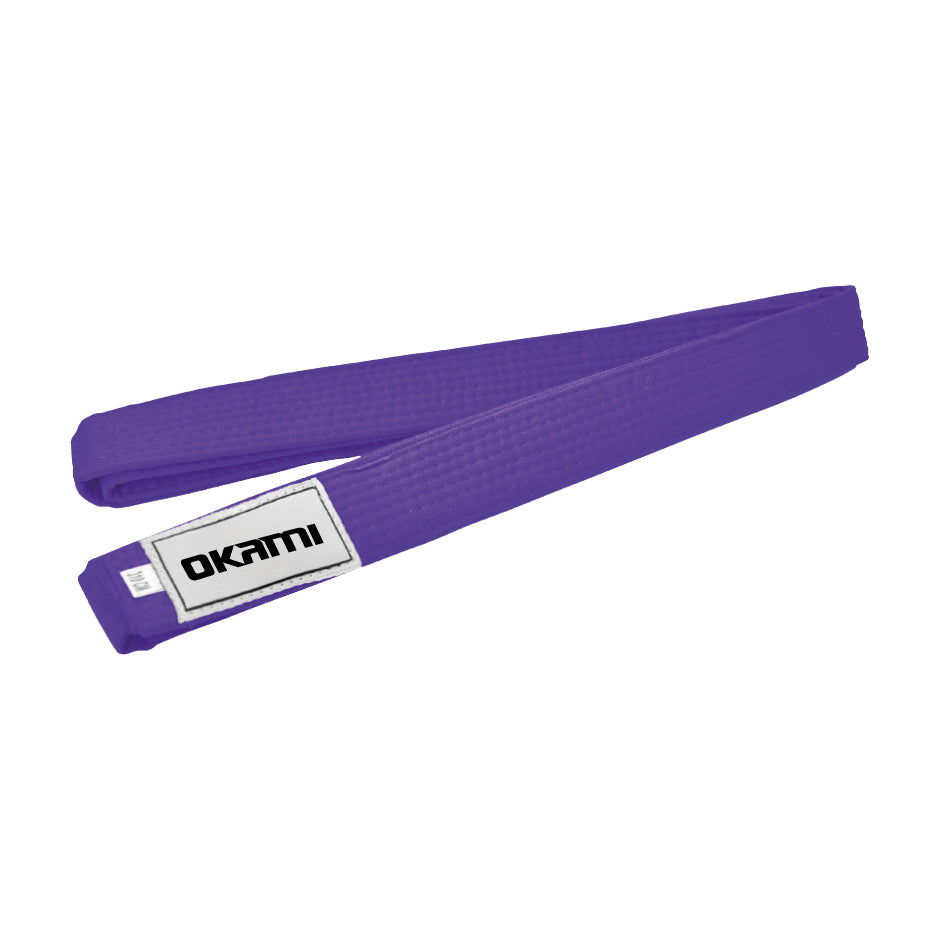 Cinturón Morado Artes Marciales 310 cm - Okami
