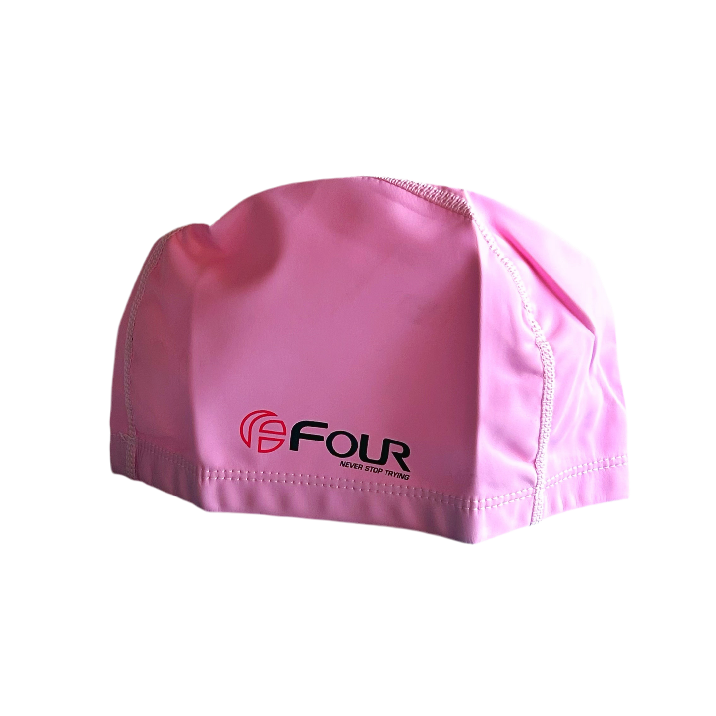 Gorro natación polyflex rosado