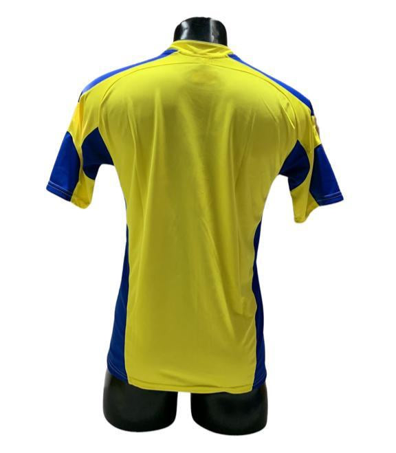 Camiseta B Amarillo - azul rey