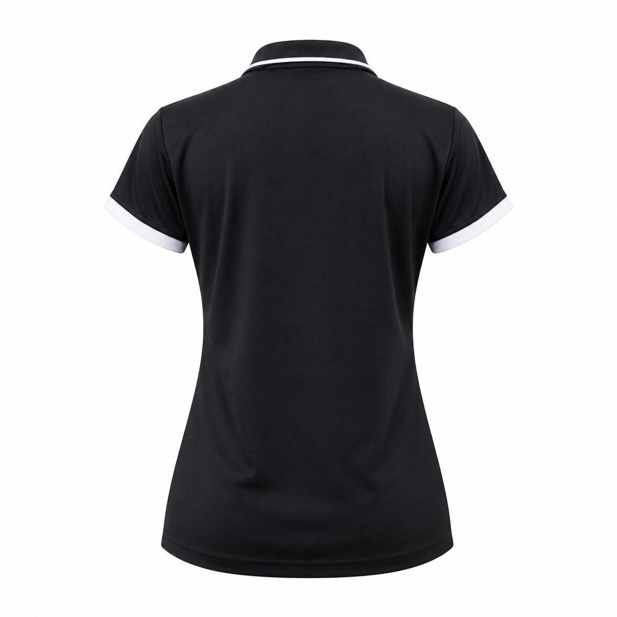 Camiseta dama Negro - Blanco