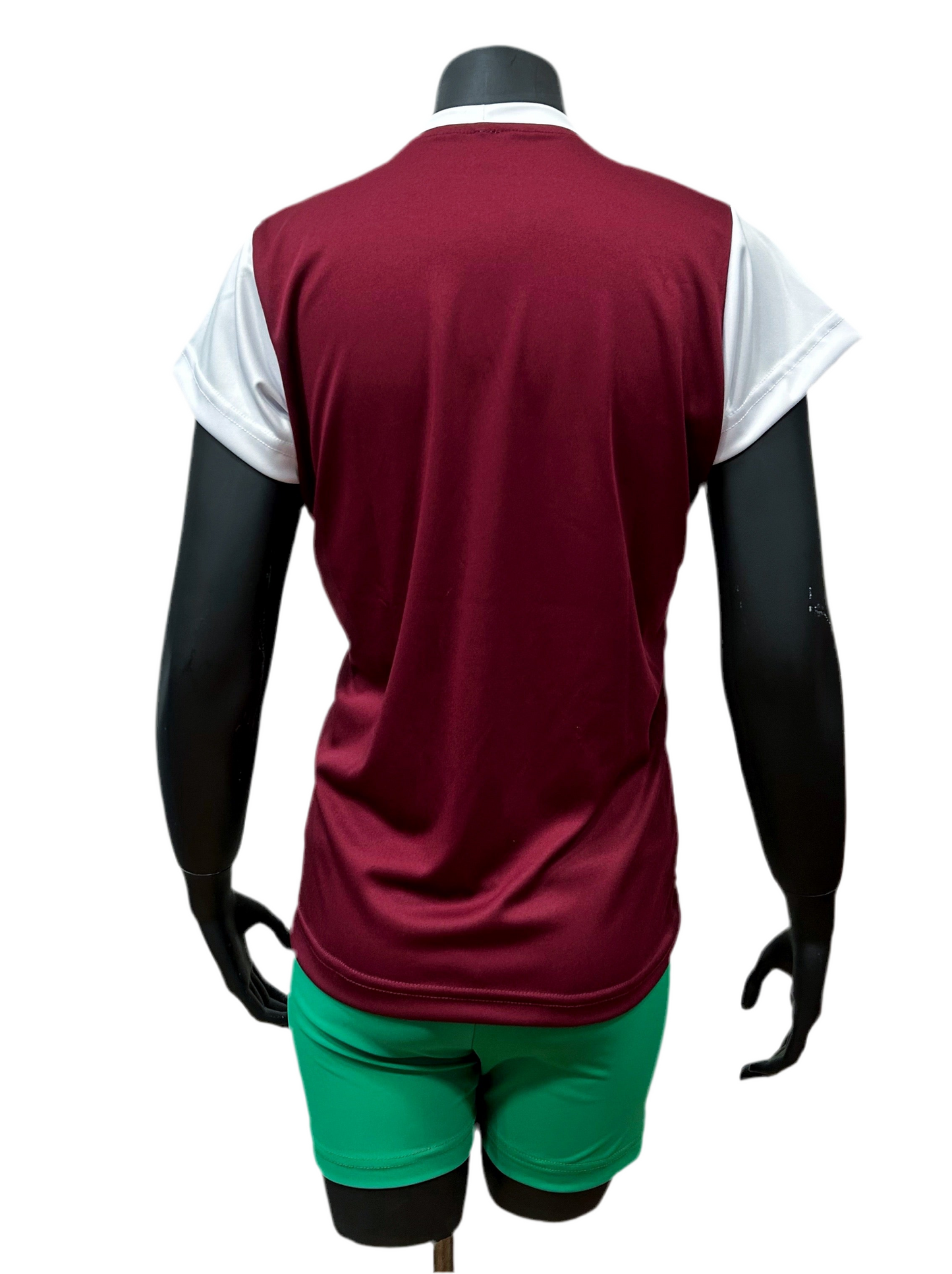 Camiseta dama Lisa Burdeo - Blanco