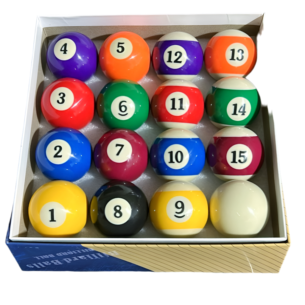 Caja bolas de pool