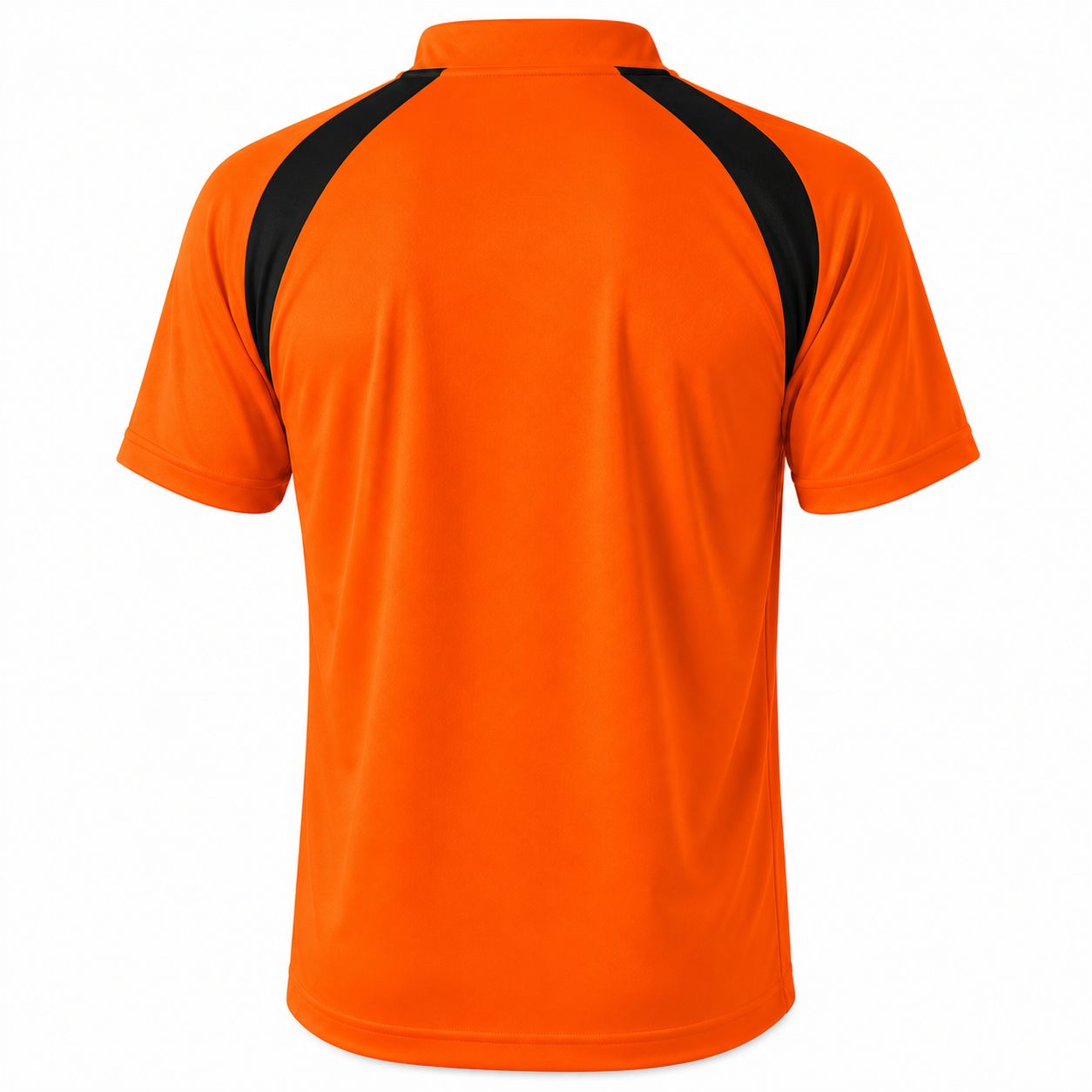 Camiseta Dínamo Naranja Negro Personalizable | Confección Nacional