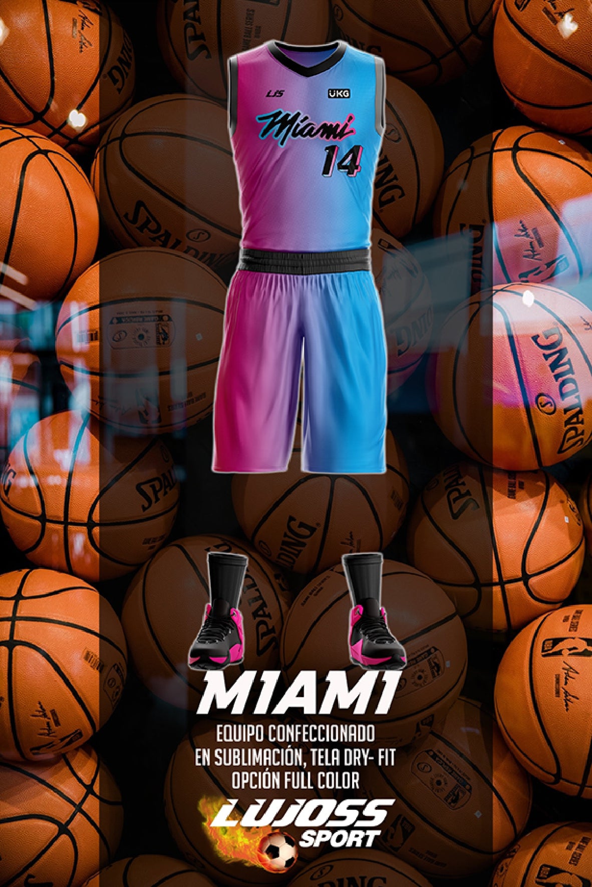 Equipo sublimado basquetbol personalizadas adulto