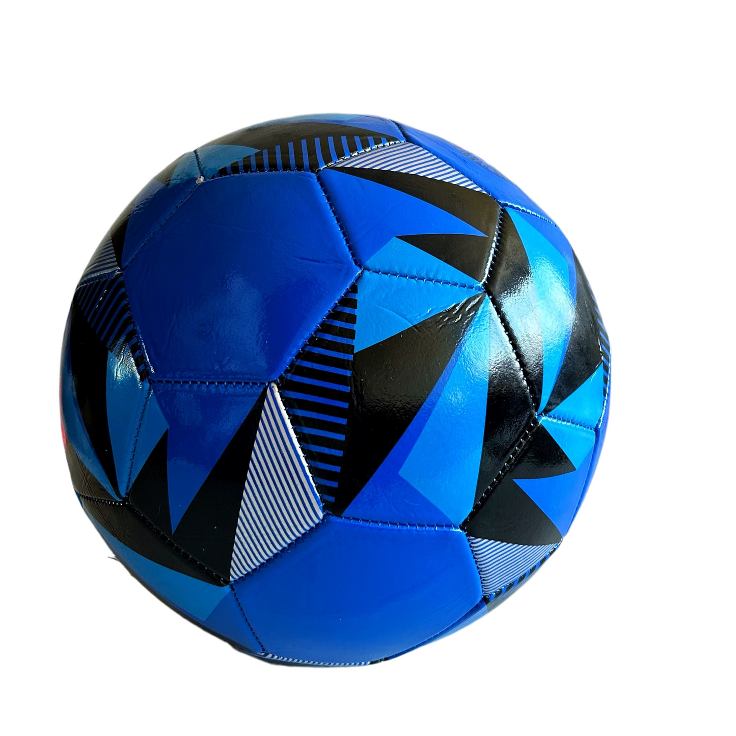 Balón fútbol N°5 Azul - Negro - Gris