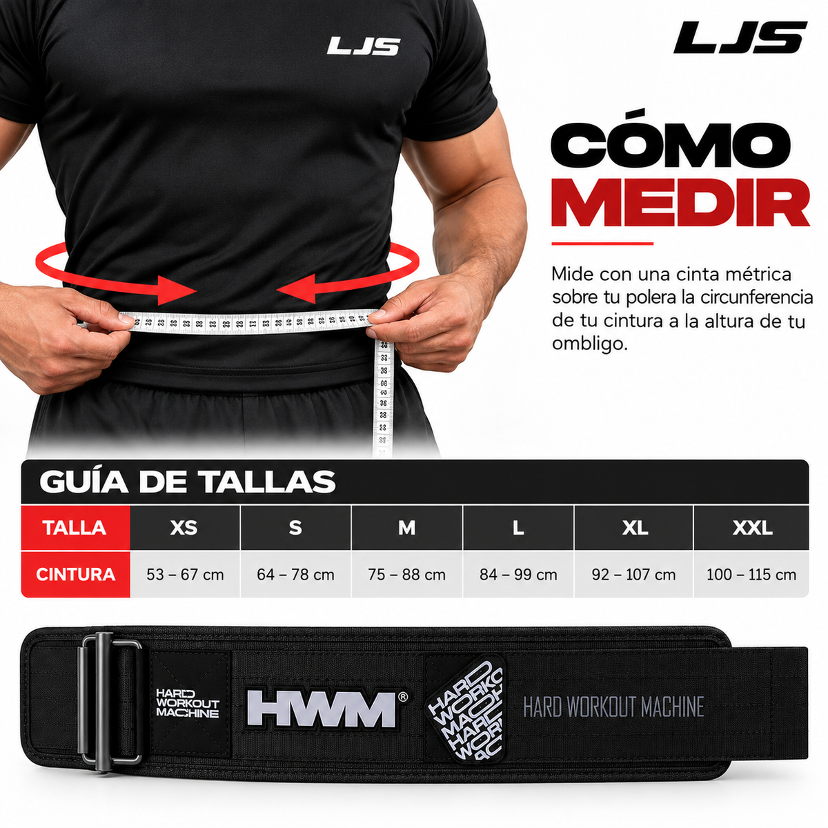 Cinturón de Levantamiento ICONLIFT | HWM