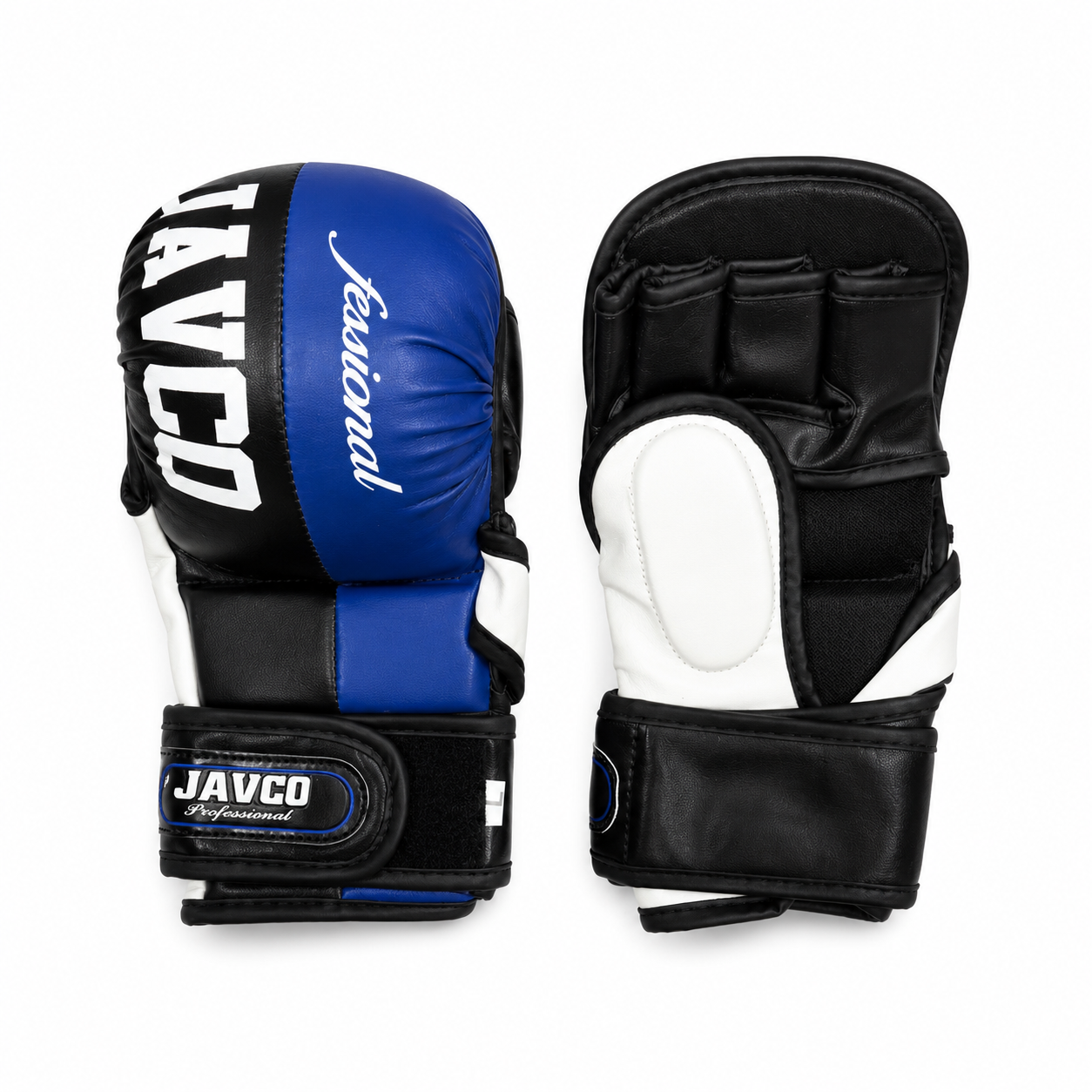 Guantilla MMA entrenamiento Azul negro- Javco