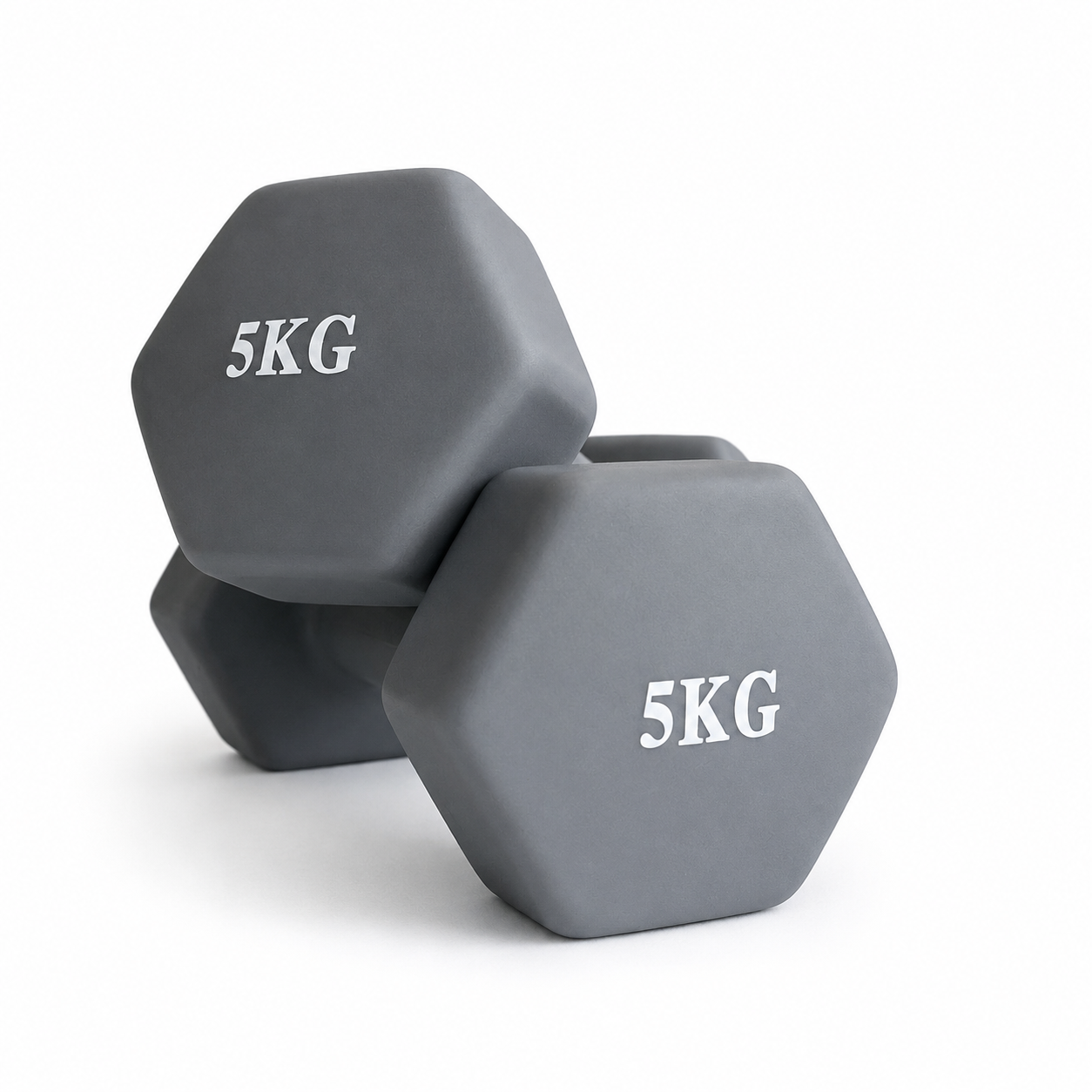 Mancuerna metal colores 5kg