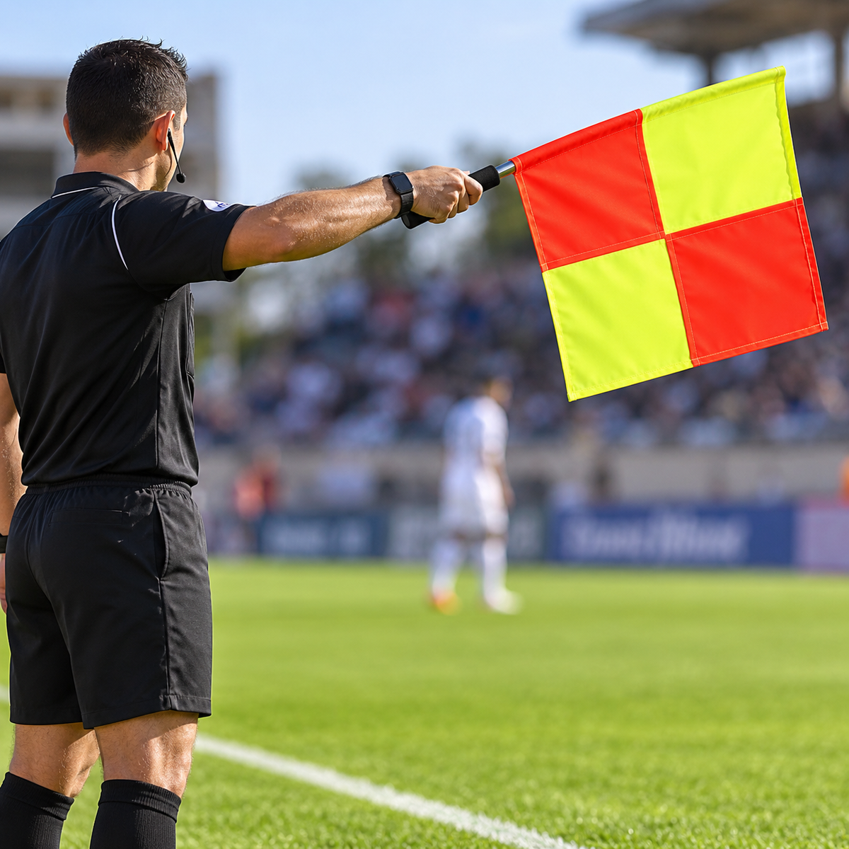 Banderín arbitro eco
