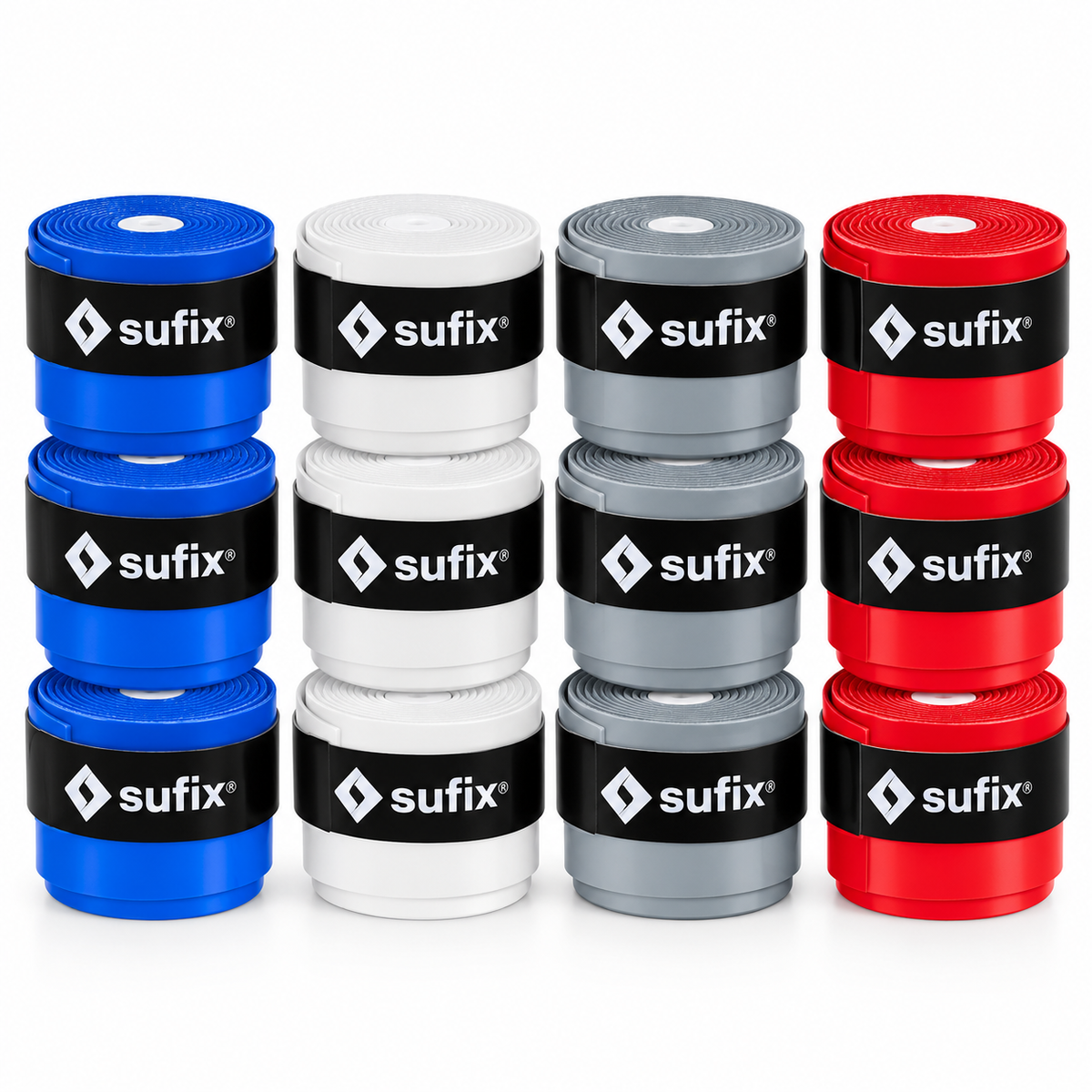 Grip sufix tenis Azul 3 unidades