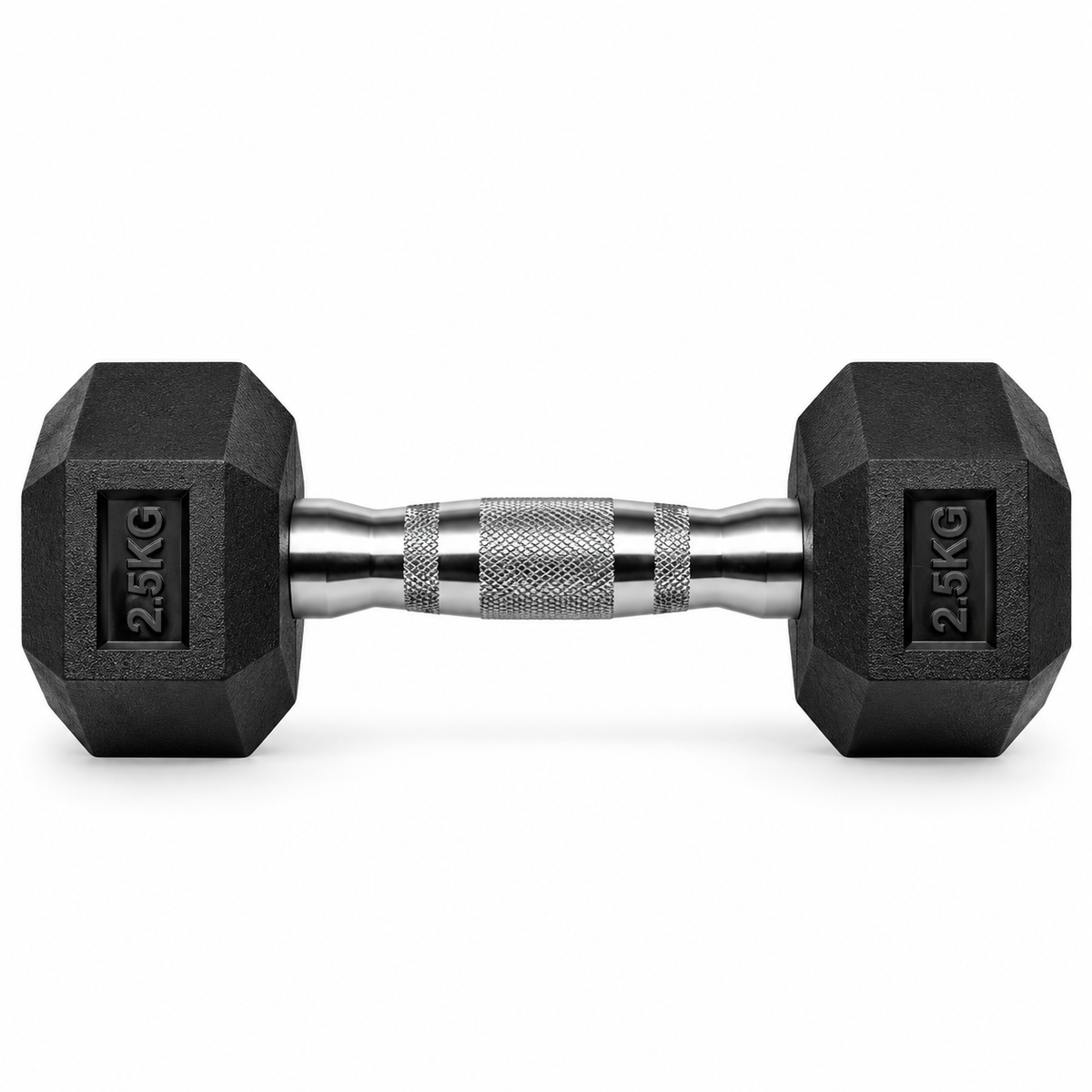 Mancuerna Hexagonal Caucho 2,5Kg – Unidad