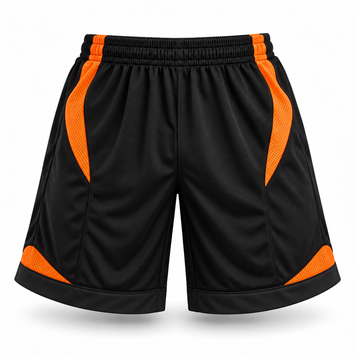Short Alemania Negro/Naranjo Flúor | L | XL || LJS