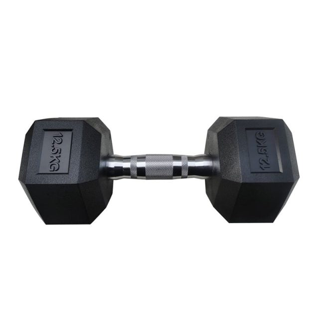 Mancuerna Hexagonal Caucho 12,5Kg – Unidad