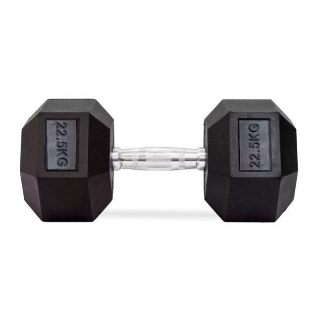 Mancuerna Hexagonal Caucho 22,5 Kg – Unidad