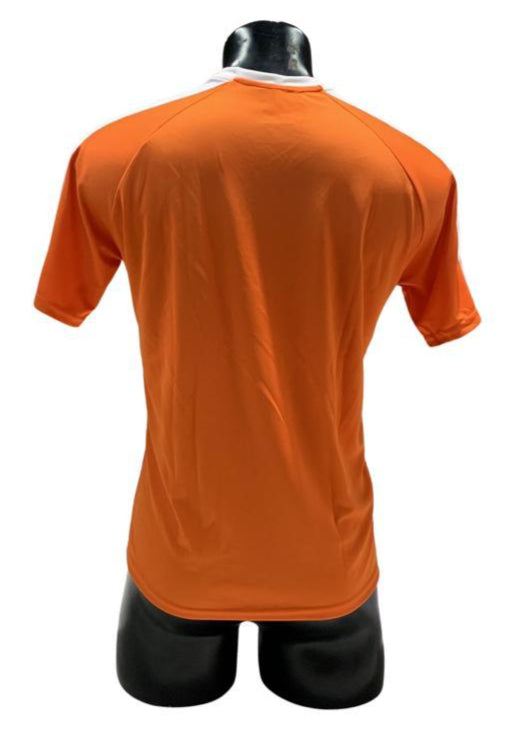 Camiseta Naranja - Blanco