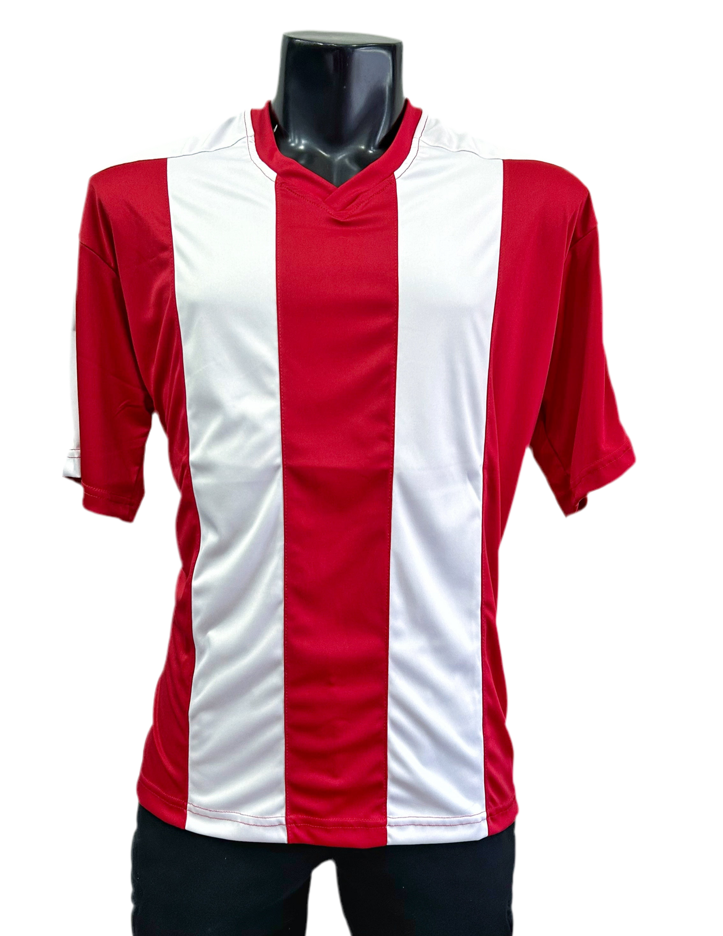 Camiseta Rayada Rojo Blanco | S | M | L | XL || LJS