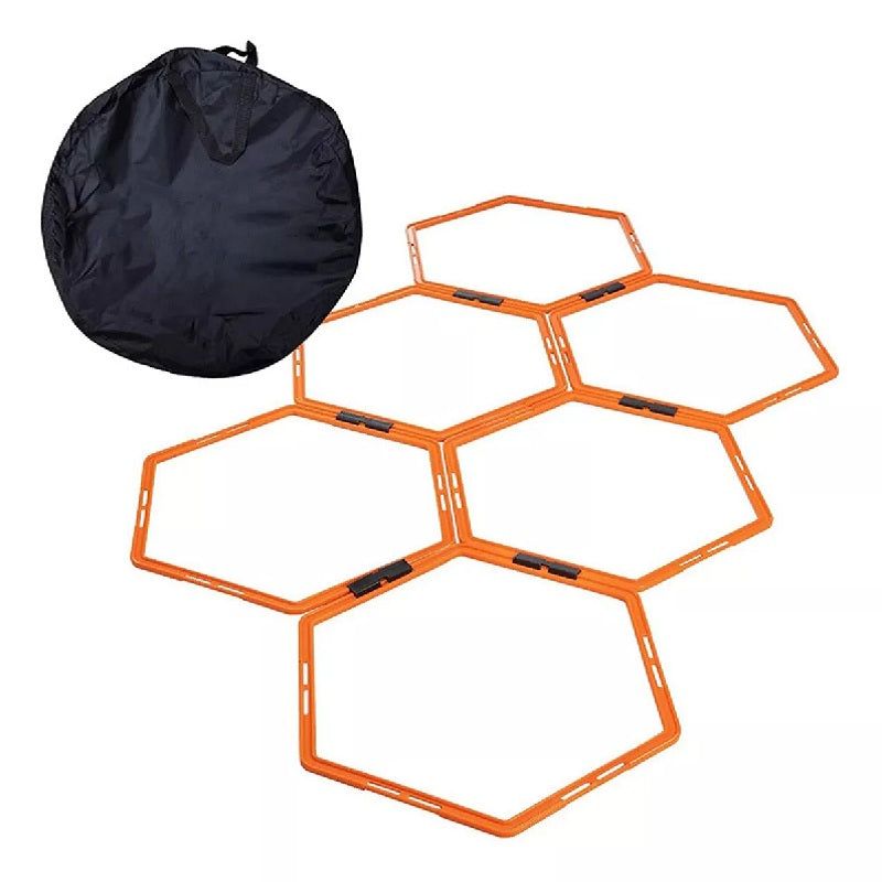 Aros agilidad 6 piezas hexagonal