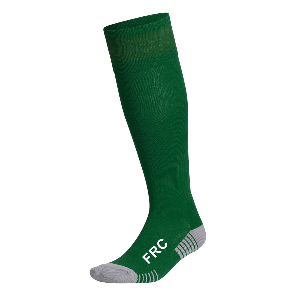 Medias de fútbol Verde adulto - FRC (39 - 45)