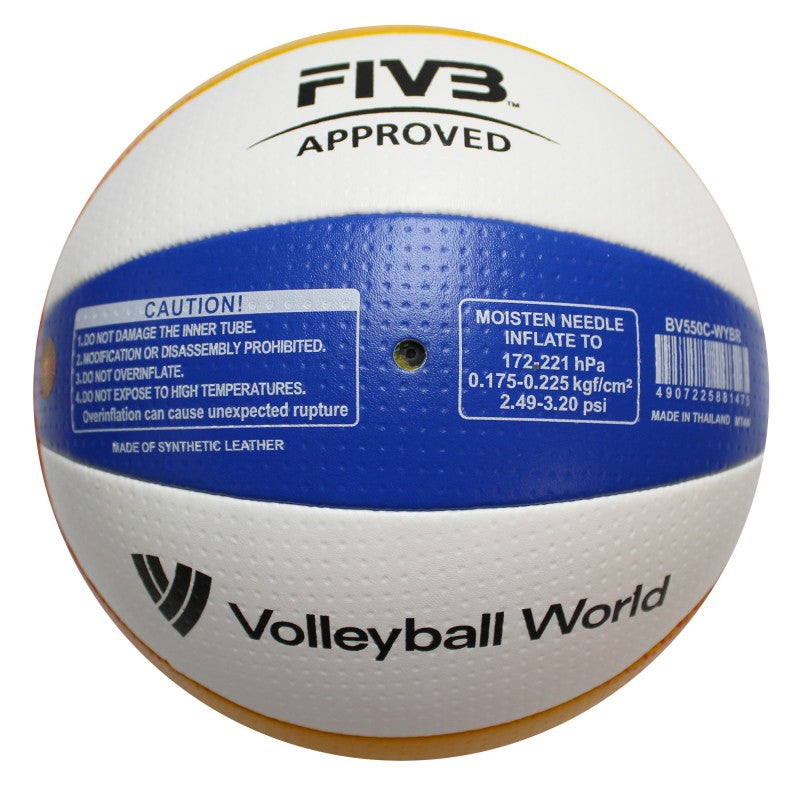 Balón vóleibol playa oficial playa BV550C - Mikasa