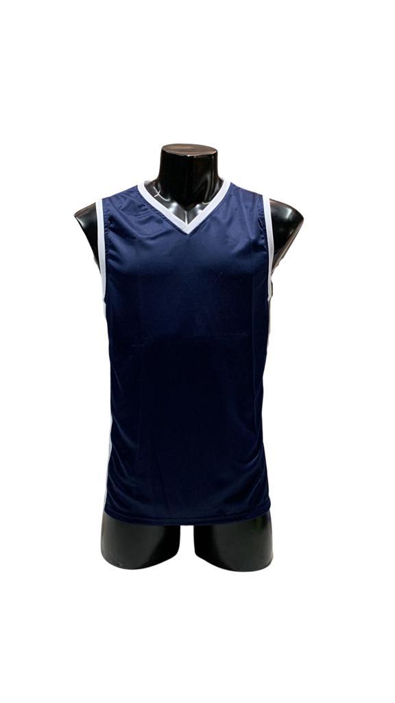 Camiseta mundial varón azul marino/blanco