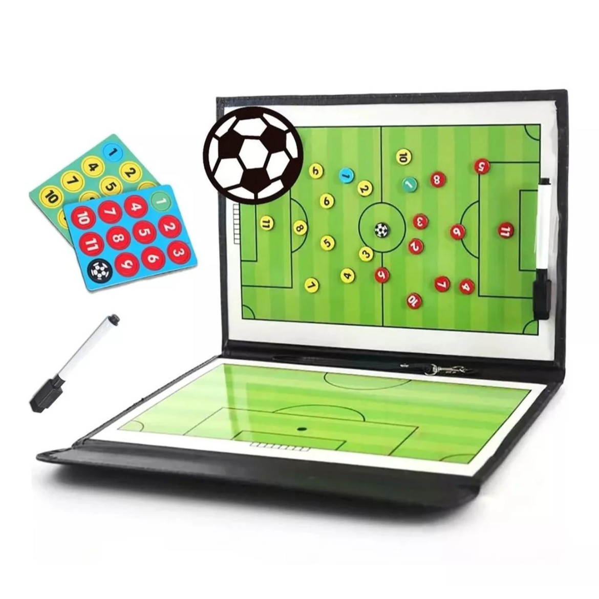 Pizarra entrenador fútbol