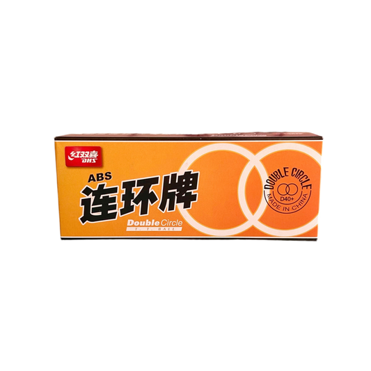 Pelotas Ping pong doble círculo D40+
