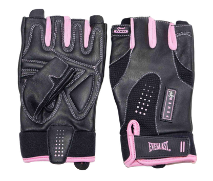 Guante fitnes eve plus mujer negro/rosado - Everlast