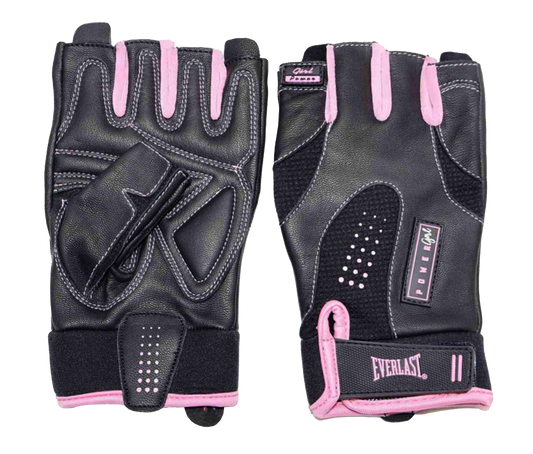 Guante fitnes eve plus mujer negro/rosado - Everlast