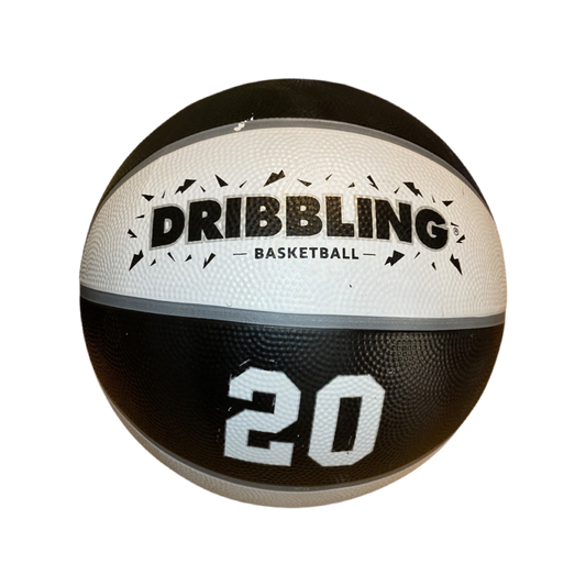 Balón Basquetbol Blanco con Negro DRB n°3 - n°5 - n°6 - n°7