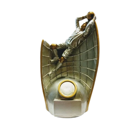 Trofeo fútbol arquero