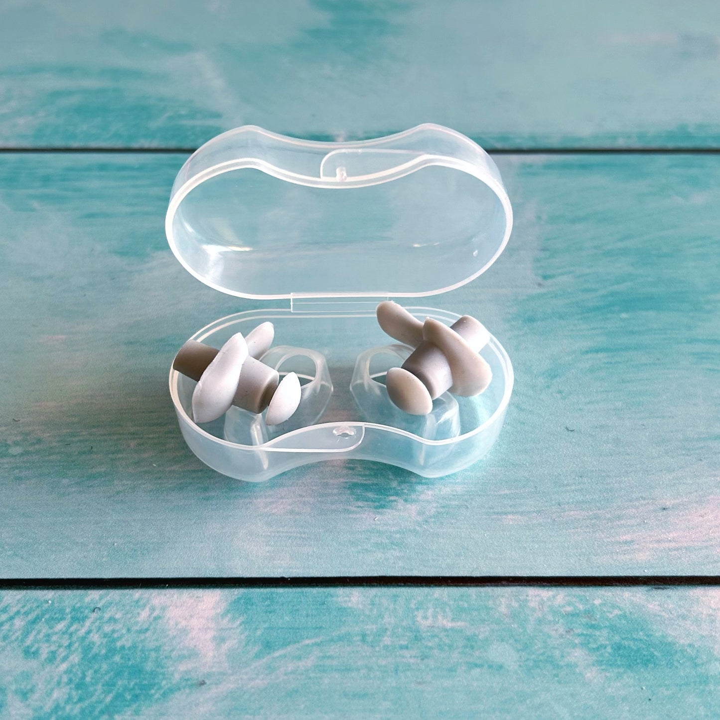 Tapones de oídos natación curvo