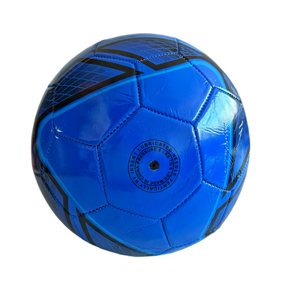 Balón fútbol N°5 Azul - Negro