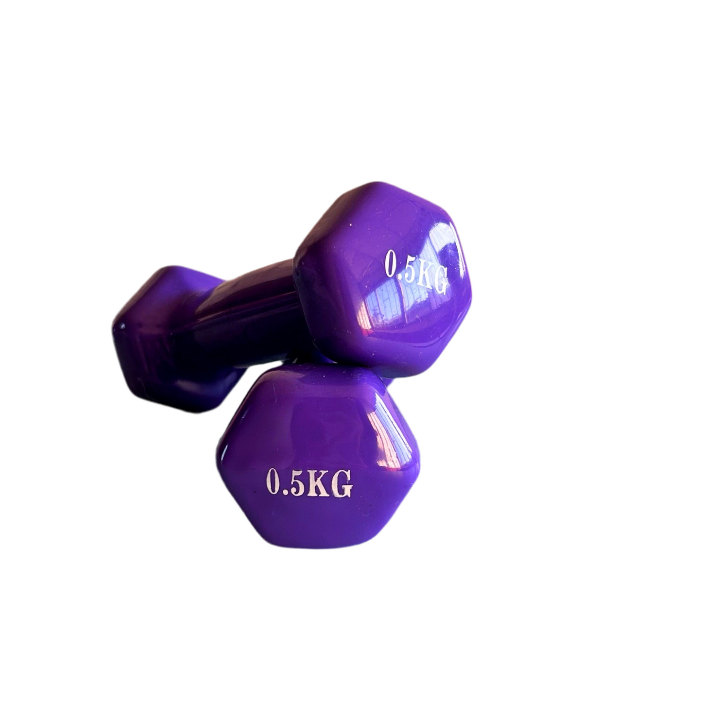 Mancuerna metal 0.5 KG c/u