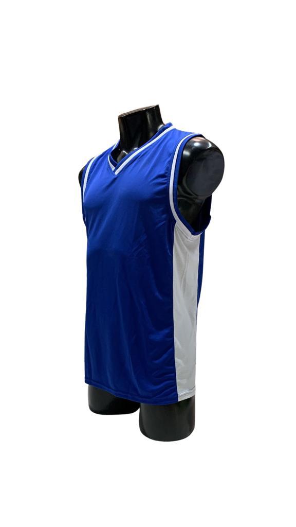 Camiseta mundial varón azul/blanco