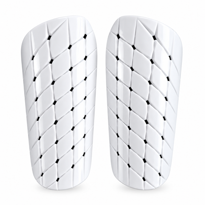 Canilleras de fútbol adulto sin velcro diseño rombos