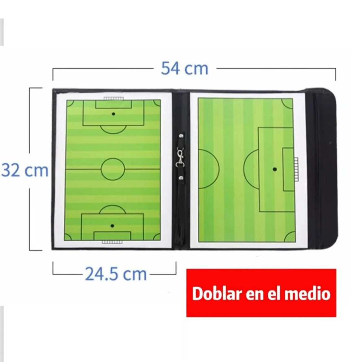 Pizarra entrenador fútbol
