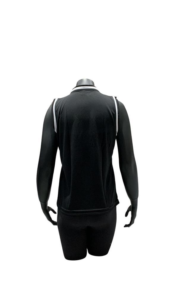 Camiseta dama negro/blanco