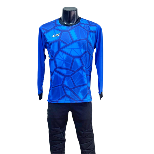 Camiseta manga larga azul