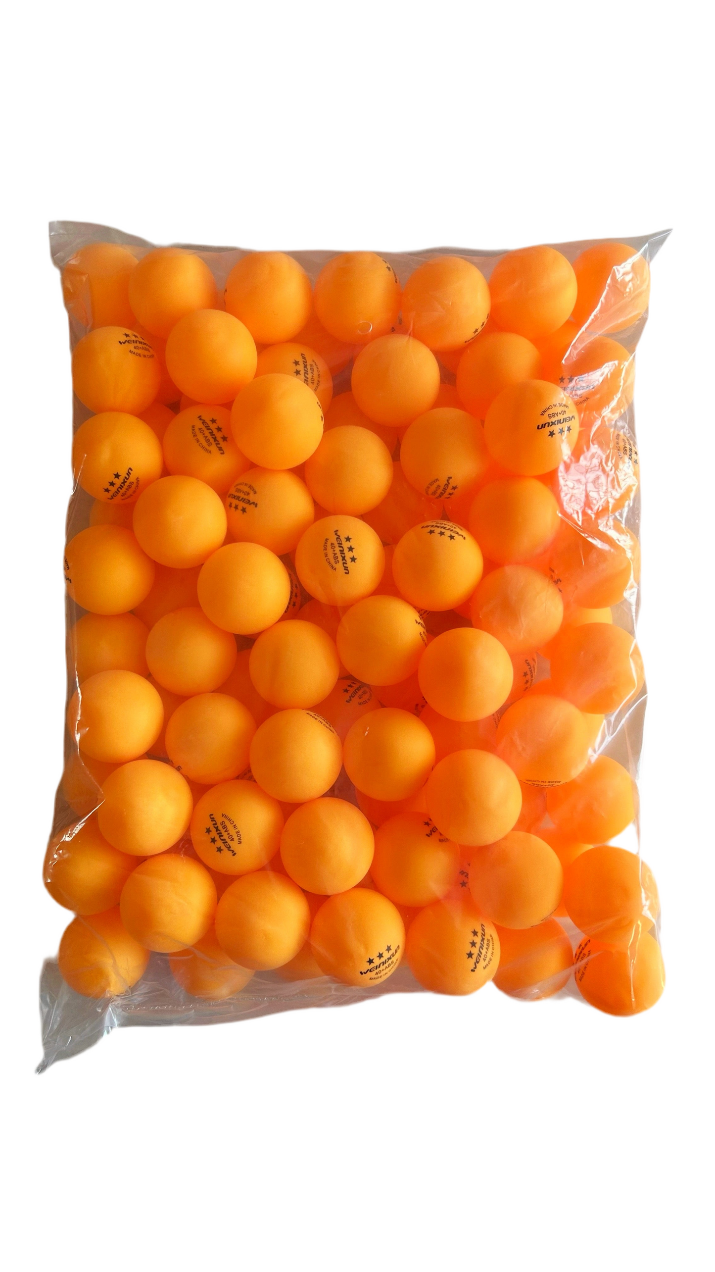 Bolsa pelotas ping pong 100 unidades