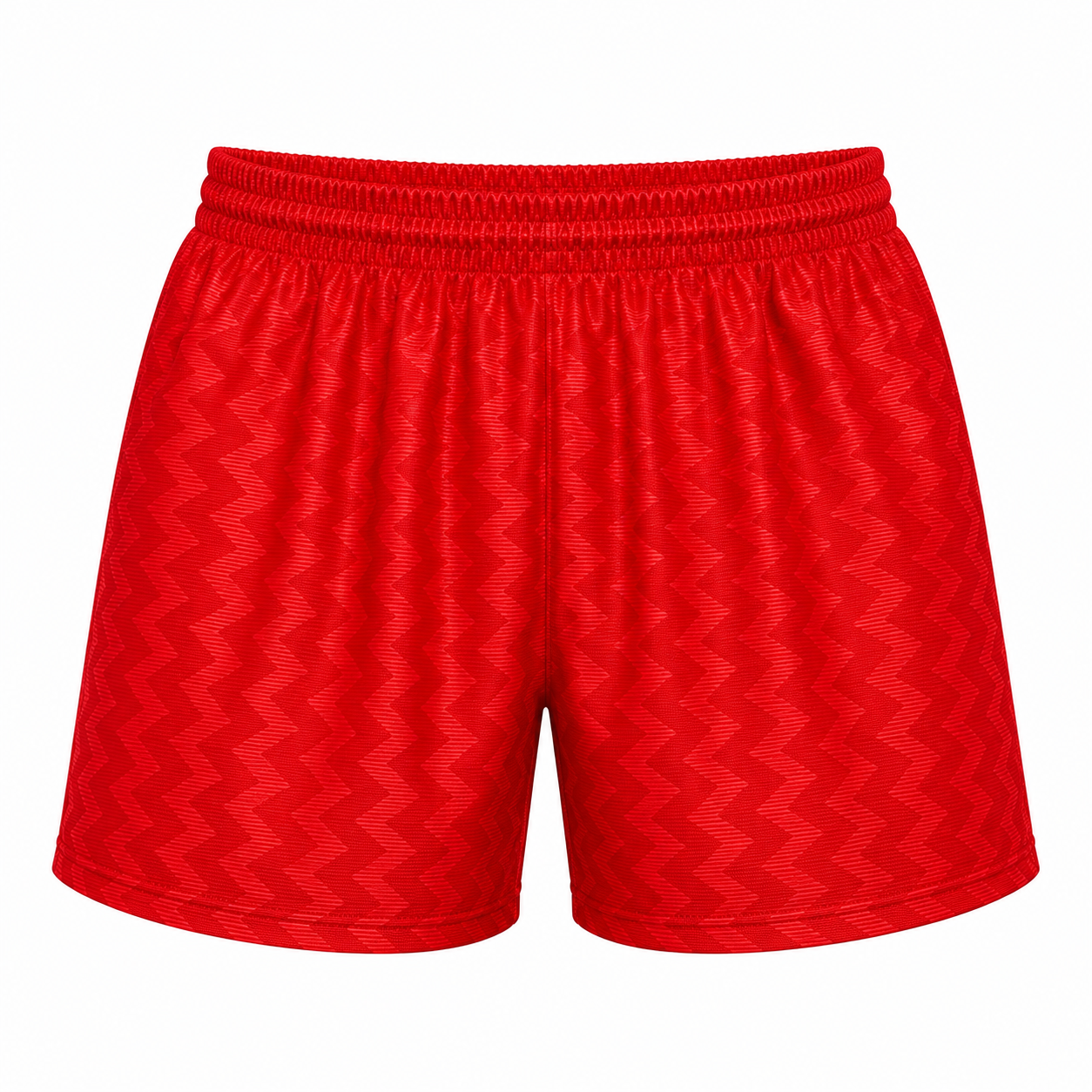Short Satín Rojo Deportivo