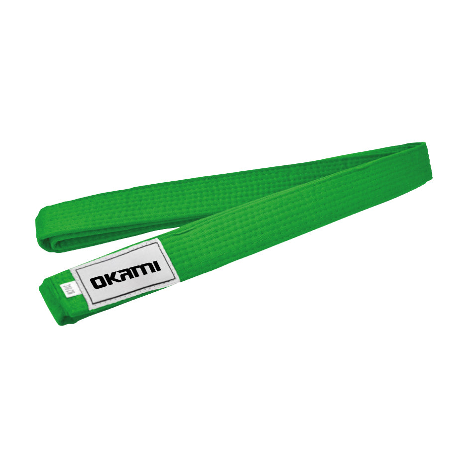 Cinturón Verde Artes Marciales 310 cm - Okami