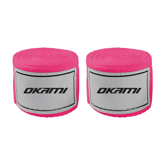 Venda para Artes Marciales Rosada - Okami