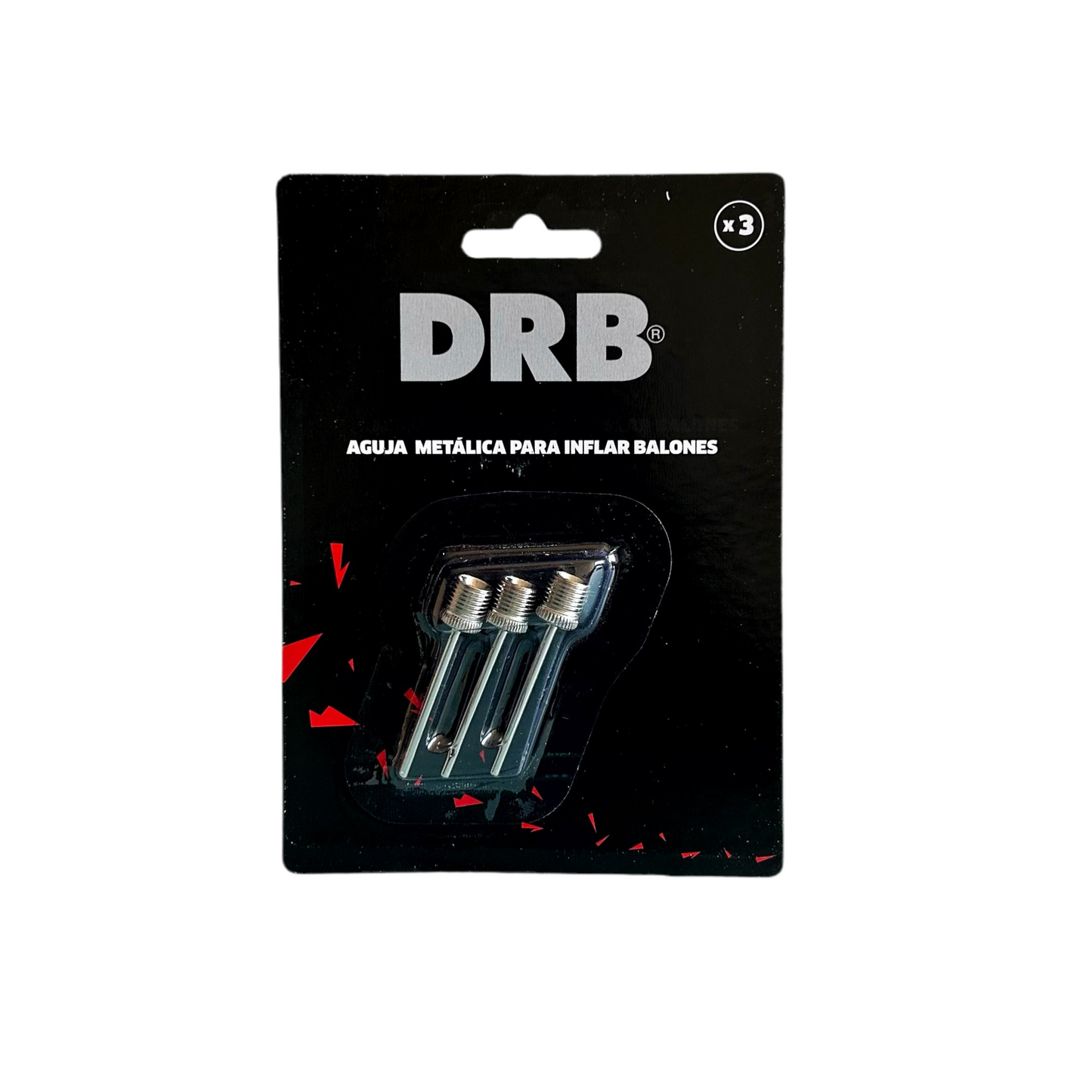 Aguja blíster 3 piezas