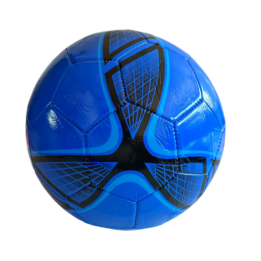 Balón fútbol N°5 Azul - Negro