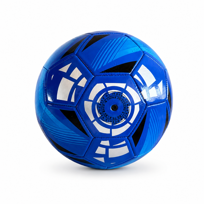 Balón fútbol eco N°5 Azul - Gris -Negro