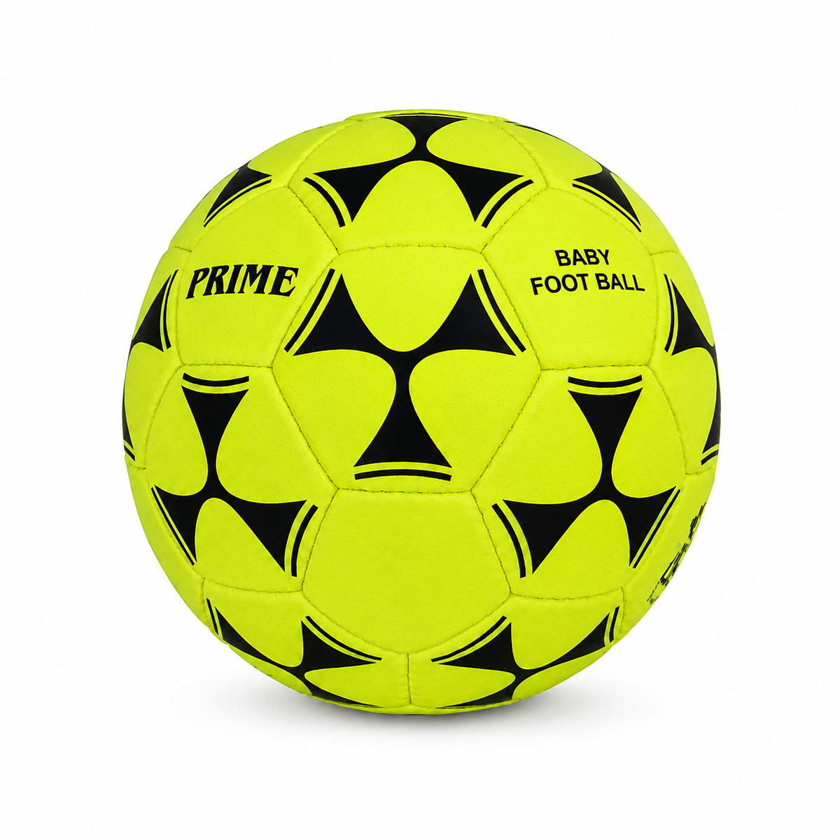Balón Baby Fútbol Prime DRB N°4 de poliuretano, cosido a mano, con bote bajo, peso oficial de 400 a 450 g, circunferencia de 63 a 65 cm, construcción de 4 capas y 32 paneles para entrenamientos y partidos.